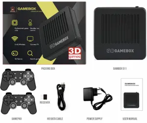 G11 HD TV set-top box game console dual system Android 9.0 wireless