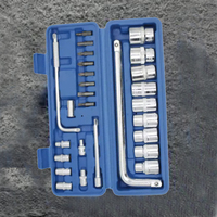 Venta al por mayor 27PCS Herramientas Set Box Mechanic 1/2 Socket Set Kit de herramientas de reparación para coche