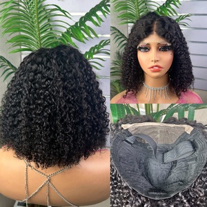 Peluca de Cabello Humano 100% SDD 5x5, Estilo Bob Rizado - Product Image 3