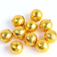 Chocolats miniatures en vrac directement de l'usine, bonbons, chocolats en forme de pièce d'or, chocolats au cacao, fèves de chocolat, boules de chocolat pour enfants, confiserie