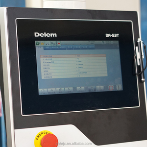 Hanrui Thương hiệu bán Hot delem da53t hệ thống 130ton CNC servo Báo Chí phanh máy hiệu quả tấm kim loại Máy uốn - Product Image 6