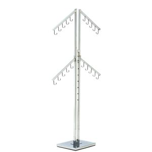 Espositore per Abbigliamento Femminile in Ferro a 2 Bracci con Gancio a J, Personalizzato per Negozi di Abbigliamento, Produzione all'Ingrosso - Product Image 3