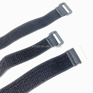 固定ラップケーブルワイヤー収納ストラップ調整可能逆弾性フックループバックル付き - Product Image 6