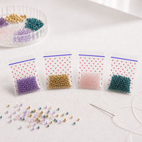 Sacs mini-zippés LDPE transparents à motif cœur, refermables, pour emballage de bijoux (boucles d'oreilles, bagues), fournisseur d'emballages cadeaux