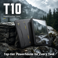 Tablette robuste Android 11 pouces avec GPS pour l'extérieur, charge rapide 33W, étanche IP68, batterie 10000mAh, autonomie de 11 heures, 8 Go de RAM, 128 Go de stockage