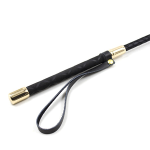 Vente en gros de fouet d'équitation de qualité supérieure à double claquement avec poignée en gel antidérapante <span class=keywords><strong>pour</strong></span> les sports équestres - Product Image 3