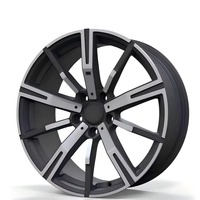 Jantes en alliage personnalisées Kipardo 19 20 pouces 5x120, multi-branches, face usinée, sport, 5x112 pour BMW M