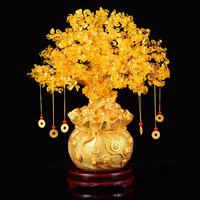 Árbol de la Fortuna HBL, Árbol de Dinero Feng Shui para Decoración del Hogar, Mesa, Manualidades, Regalos, Decoración de Oficina