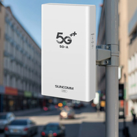 X72 Outdoor CPE con largo alcance 4G/5G NR 2,5 Gbps Ethernet POE Nano-SIM Desbloqueo Puntos de acceso inalámbricos empresariales de alta velocidad