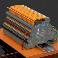 Relais de commande électromagnétique miniature LED ultra-fin LANBOO de haute qualité pour usage industriel, tensions personnalisées, 6A DC12-24V SPDT