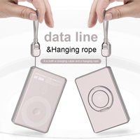 PD20W 5000mAh Poids léger Ultra-mince Attraction magnétique forte Écouteurs intelligents Montres Charge rapide sans fil