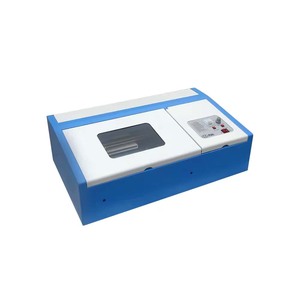 Độ chính xác cao CO2 Laser Engraver cho con dấu cao su làm cho vật liệu đá gỗ MDF giấy hỗ trợ Las DST DXF đồ họa - Product Image 2