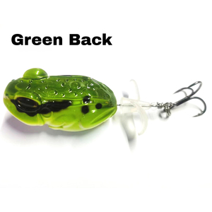 Esca da Pesca Galleggiante in ABS Rigido a Forma di Rana con Coda a Elica Rotante per Bass, Luccio, Topwater Popper, Swimbait - Vendita all'Ingrosso - Product Image 2