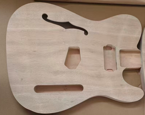 Guitarra Eléctrica Completa con Todas las Piezas Instaladas, Humbuckers, Orificios en F, con Diferentes Colores, OEM - Product Image 2