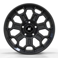 جنوط سيارات الدفع الرباعي للطرق الوعرة 4X4 جنوط عجلات معدنية لـ 4 عداء TRD 17 18 20 بوصة 6X139.7 5x • ET5/12 عجلات سيارات للطرق الوعرة مضادة للفصل