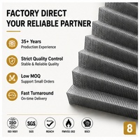 Cortina Mosquitera Duradera para Ventana con Imán, Segura para Mascotas, Impermeable, de Poliéster Recubierto de PVC, Malla Plegable para Patio