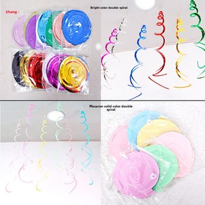 Resup vacances spirale charme <span class=keywords><strong>pour</strong></span> anniversaire PVC suspendu Latte Art <span class=keywords><strong>fenêtre</strong></span> affichage couloir plafond idée ensemble décorations <span class=keywords><strong>de</strong></span> <span class=keywords><strong>noël</strong></span> - Product Image 3