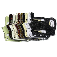 Plaque de protection de guitare 4 plis style écaille de tortue vintage 10 trous pour remplacement de pickguard de guitare Jaguar