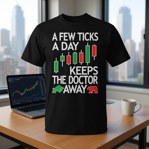 Camiseta Future Trader Futures Trading Day Traders Few Ticks A Day - Product Image 3