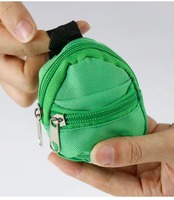 Porte-monnaie miniature en forme de sac à dos JOYSUN avec fermeture éclair, porte-clés, logo personnalisé, cadeau, mini sac à dos pendentif, porte-clés en nylon