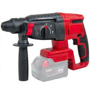 Martillo Perforador <span class=keywords><strong>de</strong></span> Impacto sin Escobillas <span class=keywords><strong>de</strong></span> 26 mm, Martillo Rotatorio Eléctrico Inalámbrico <span class=keywords><strong>de</strong></span> 4 Modos, Herramientas Eléctricas SDS para Baterí<span class=keywords><strong>a</strong></span> <span class=keywords><strong>de</strong></span> 18 V - Product Image 2