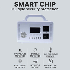 Station d'alimentation portable solaire au lithium fer phosphate 1000W 192Wh à onde sinusoïdale pure avec contrôleur MPPT pour <span class=keywords><strong>camping</strong></span> extérieur et utilisation automobile - Product Image 5