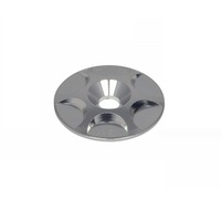 Capuchons de potence de vélo usinés avec précision par CNC en alliage d'aluminium et acier inoxydable pour vélos de performance avec gravure personnalisée