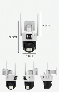 Máy Quay PTZ HD Ống Kính Kép Full HD 2MP Hàng Mới Về Máy Quay PTZ Vòm Âm Thanh Hai Chiều Tầm Nhìn Ban Đêm WIFI Không Dây An Ninh - Product Image 4