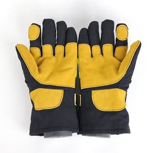 Guantes de Seguridad al por Mayor, Resistentes al Fuego, de Aramida y Cuero, Impermeables, con Aislamiento Térmico, para Operaciones de Bomberos y Rescate - Product Image 2