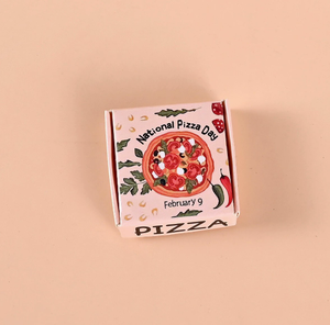 Scatola per <span class=keywords><strong>Pizza</strong></span> <span class=keywords><strong>in</strong></span> Resina Simulata, Accessori per Casa delle Bambole 1:12, Mini Ornamenti da Cucina, Miniature e Ciondoli - Product Image 6