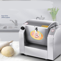 Machine à pétrir horizontale en acier inoxydable, commerciale, domestique silencieux, chef, grande capacité, puissance 15kg