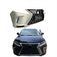 Grille de pare-chocs avant Maictop pour Lexus RX 350 450 Rx350 Kit carrosserie 2013-2016 Mise à niveau au style sport Trd