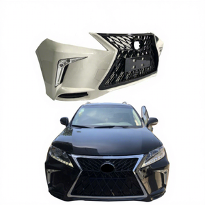 Maictop กระจังหน้ารถยนต์, กระจังหน้ารถสำหรับ Lexus RX 350 450ชุดตัวถัง Rx350 <span class=keywords><strong>2013</strong></span>-2016อัพเกรดเป็นสไตล์สปอร์ต <span class=keywords><strong>TRD</strong></span> - Product Image 1