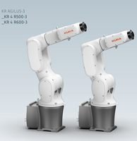 Robot KUKA KR 4 R600-3 à 6 axes avec PLC et moteur, conception compacte, assemblage de haute précision, vision 3D compatible pour l'industrie 3C