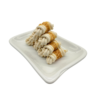 Friandises pour chiens enveloppées de poulet, bâtonnets de viande séchée sans peau de bœuf, facilement digestibles, longue durée, satisfont l'envie de mâcher du chien - Product Image 2