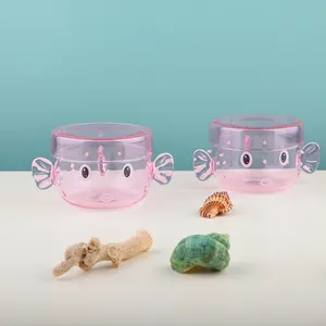 Huishoudelijke Voedsel En Accessoires Opslag Jar Kaars Cup 300Ml Dier Vormige Borosilicaatglas Opslag Jar