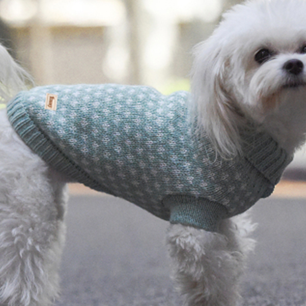 Small Soft Knit Simple Comfortable Dog Winter Cute Sweater XS 20CM