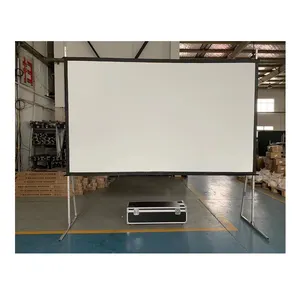150 180 200 350 300 Zoll tragbare schnell faltbare Projektions wand Front-und Rückprojektion Outdoor-Kino projektor