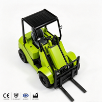 CE-Zertifizierter TRS 380S Kompakter 4WD Diesel-Gabelstapler mit Hydraulischem Seitenschieber Geländegängiger Materialtransporter