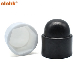 प्लास्टिक अखरोट टोपी कवर बोल्ट कैप गुंबद हेक्स एम 12 (मिमी) नट/बोल्ट कैप प्लास्टिक बोल्ट और नट सुरक्षा कैप प्लास्टिक अखरोट - Product Image 2