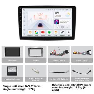 Coche Android grande de 9 pulgadas para REPRODUCTOR DE DVD con conexión USB de navegación Bluetooth y <span class=keywords><strong>CarPlay</strong></span> para <span class=keywords><strong>Alfa</strong></span> Romeo <span class=keywords><strong>Alfa</strong></span> <span class=keywords><strong>Mito</strong></span> 08-16 - Product Image 3