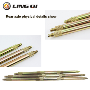 LINGQI <span class=keywords><strong>Axe</strong></span> <span class=keywords><strong>de</strong></span> <span class=keywords><strong>roue</strong></span> arrière en métal modifié pour Buggy <span class=keywords><strong>Quad</strong></span> Go Kart Golf Cart All-terrain 50cc 70cc 90cc 110cc - Product Image 6