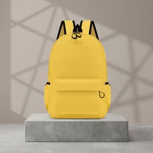 Sacs à dos de voyage imperméables de couleur unie en gros, comme cadeaux promotionnels créatifs - Product Image 1