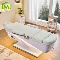 Table de massage électrique avec fonction de levage, chaise de pédicure pour thérapie aquatique, lit de spa japonais pour soins capillaires