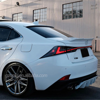 Pour 13-20 Lexus est becquet Lexus IS300 Is350 Style becquet diffuseur coffre en Fiber de carbone