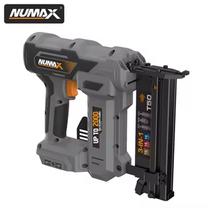 <span class=keywords><strong>Numax</strong></span> Agrafeuse à <span class=keywords><strong>batterie</strong></span> sans fil de qualité industrielle 3 1 16 18 Gauge 3-en-1 Pistolet à ongles sans fil Brad Nailer Finish Nail Machine - Product Image 3