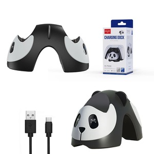 Đáng Yêu Gấu Trúc Điều Khiển Sạc Nhanh Đứng Kép Sạc <span class=keywords><strong>Dock</strong></span> Cho Ps5 Gamepad Sạc - Product Image 6