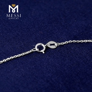 Collar de Lujo con Cadena de Platino PT950 y Diamante Cultivado en Laboratorio de 1.2ct E VVS2, Joyería Fina Personalizada MSN-204 - Product Image 5