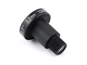 WS1603212 Objectif haute résolution M12 12MP, 160 °   FOV 3,2 mm Longueur focale compatible avec Raspberry Pi Caméra de haute qualité M12 K572 - Product Image 3