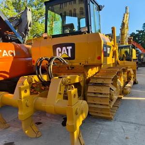รถดันดิน CAT D6G/D6D/D6R มือสอง สภาพดี พร้อมเครื่องยนต์ เกียร์ มอเตอร์ ปั๊ม น้ำหนัก 23000 กก. ความสูง 5.6 ม. - Product Image 1